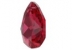 Swarovski, drop pendant, scarlet 11.5mm - x2