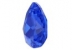 Swarovski, drop pendant, majestic blue, 9mm - x2