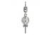 Swarovski, Louey Lollipop keychain, aurora borealis, 30mm - x1