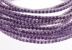 Martissor elastic bracelet, tanzanite, inside 5.5cm - x1