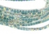 Martissor elastic bracelet, opal azure mix, inside 5.5cm - x1