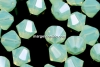 Swarovski, margele bicone, chrysolite opal, 4mm - x20