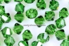 Swarovski, margele bicone, green fern, 4mm - x20