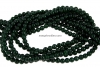 Green goldstone, round, 3mm