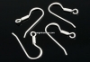 Earring findings, 925 silver, 20.5mm - x1pair