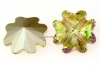 Swarovski, clover fancy, luminous green, 14mm - x1