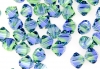 Swarovski, margele bicone, provence-chrysolite, 6mm - x10