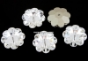 Swarovski, marguerite flower, crystal F, 10mm - x4