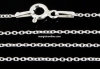 Chain, jump rings, oval, 925 silver, 40cm - x1