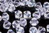 Swarovski, bicone bead, crystal clear, 3mm - x20