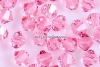 Swarovski, margele bicone, light rose, 3mm - x20