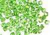 Swarovski, margele bicone, peridot aurore boreale, 4mm - x20