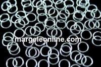 Jump rings, 925 silver, 4.2x0.4mm  - x10