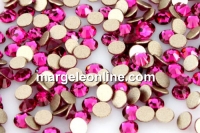 Swarovski, rhinestone ss6, fuchsia, 1.8mm - x20