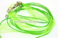 Snur pret-a-porter verde neon - x3