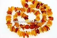 Baltic amber, necklace chips, 9-10mm