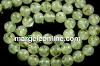 Prehnite, round, 11mm