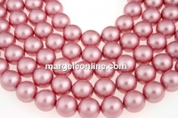 Swarovski pearl, powder rose, 12mm - x10