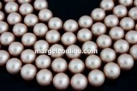 Swarovski pearl, powder almond, 12mm - x10