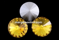 Swarovski, rivoli, sunflower, 10mm - x2