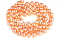 Freshwater Pearls - 7-7.5mm, rose