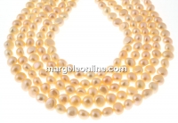 Freshwater Pearls - 7-7.5mm, Light Rose