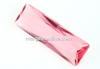 Swarovski, rivoli cabochon, light rose, 24x8mm - x1