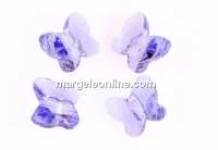 Swarovski, butterfly bead, provence lavender, 8mm - x2