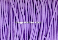 Elastic cord circular, purple lilac, 1.4mm - x 13m