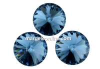 Swarovski, rivoli, denim blue, 14mm - x1