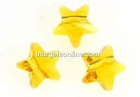 Swarovski, star bead, sunflower, 8mm - x2