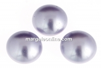 Swarovski, crystal pearl cabochon, lavender, 6mm - x2