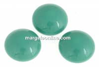 Swarovski, crystal pearl cabochon, jade, 6mm - x2