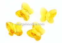 Swarovski, butterfly bead, sunflower, 10mm - x2