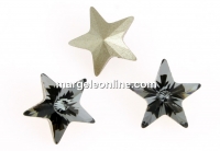 Swarovski, fancy star, silver night, 10mm - x1