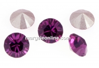 Swarovski, chaton SS, amethyst, 5.3mm - x4