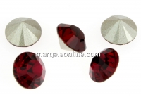 Swarovski, chaton SS, ruby, 8mm - x2