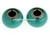 Swarovski, becharmed crystal, jade pearl, 14mm - x1