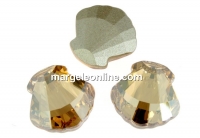 Swarovski, shell fancy, golden shadow, 14mm - x1