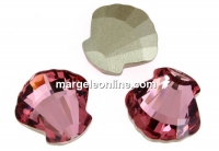 Swarovski, shell fancy, antique pink, 14mm - x1