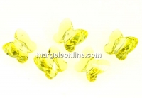 Swarovski, butterfly bead, jonquil, 6mm - x2