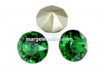 Swarovski, chaton SS, dark moss green, 8mm - x2