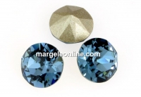 Swarovski, chaton SS, denim blue, 8mm - x2