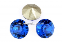 Swarovski, chaton SS, capri blue, 8mm - x2