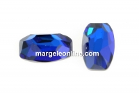 Swarovski cabochon, bermuda blue, 10x8mm - x1