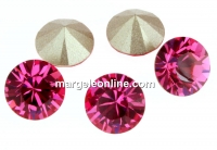 Swarovski, chaton SS39, fuchsia, 8mm - x2