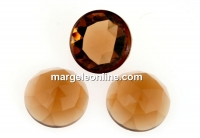 Swarovski, cabochon, smoked topaz NF, 10mm - x1