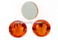 Swarovski, cabochon, tangerine, 6mm - x4