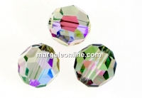 Swarovski, faceted round bead, paradise shine, 8mm - x2