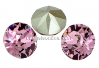 Swarovski, chaton SS39, antique pink, 8mm - x2